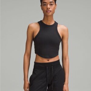 Lululemon Hold Tight Cropped Tank Top